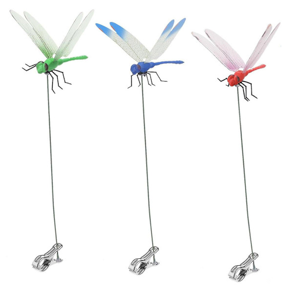 (3er-pack) Dragonfly Wingman Clip-on Bremsen- Und Fliegenabwehrmittel, Natürliches Und Organisches Konzept, 100% [nx]