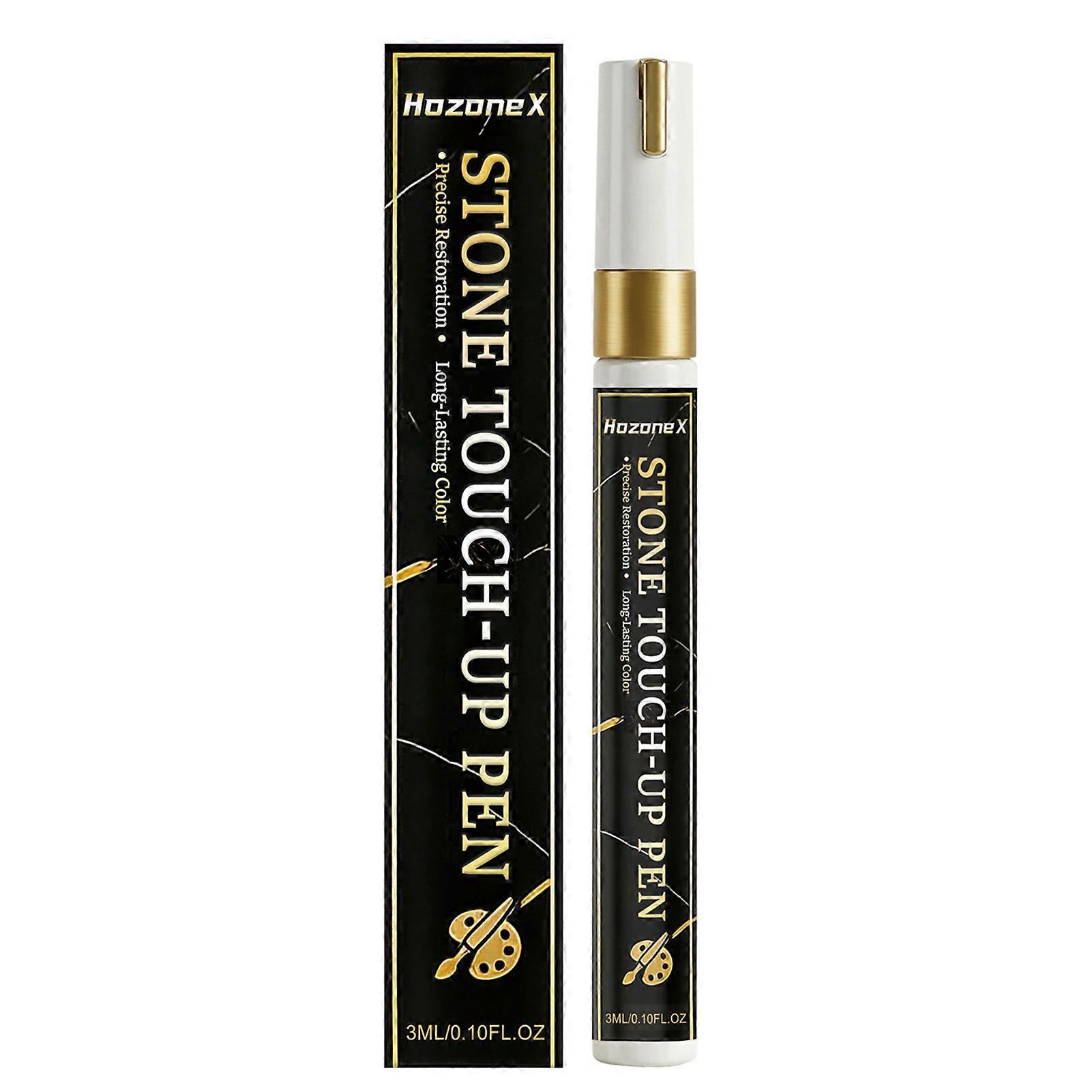 Grabsteinmarkierung, Ideal Zur Restaurierung Verblasster Inschriften, Wasser- Und Uv-beständig, Perfekt Für Die Pflege Von Grabdenkmälern. Inhalt: 3 Ml.
