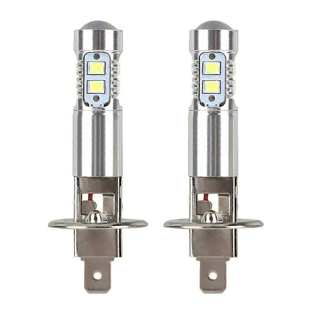 H1 Led-lampen-umrüstsatz (2 Stück) Für Fernlicht, Abblendlicht Und Nebelscheinwerfer, 100 W, 6000 K