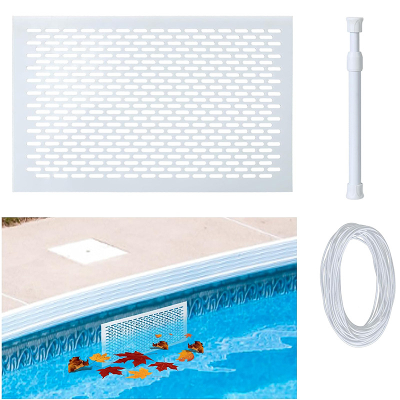 Schutzgitter Kompatibel Mit Poolskimmern – Laubschutzgitter Kompatibel Mit Poolskimmern, Kompatibel Mit Verstärktem Netzgewebe Und Schutzsieb, Geeignet Zur Reinigung Von Whirlpools, Teichen, Gräben Un