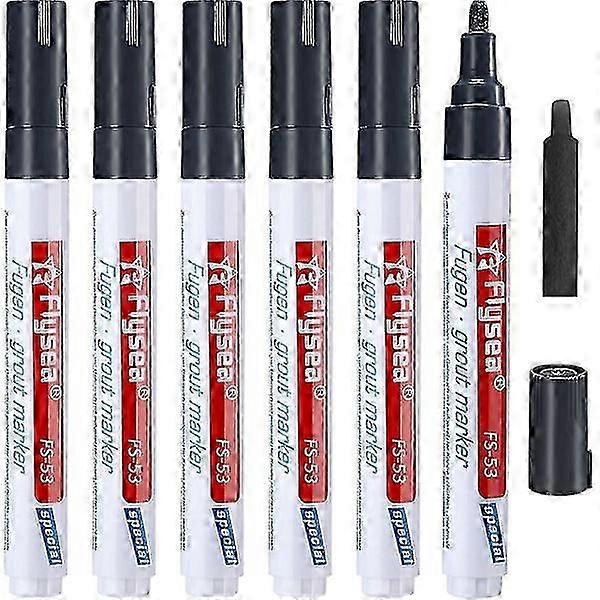 Fugenstift Geeignet Für Wände, Böden Und Fliesen - Für Reparaturen Und Kompatibel Mit Neuem Fugenmörtel (schwarz)