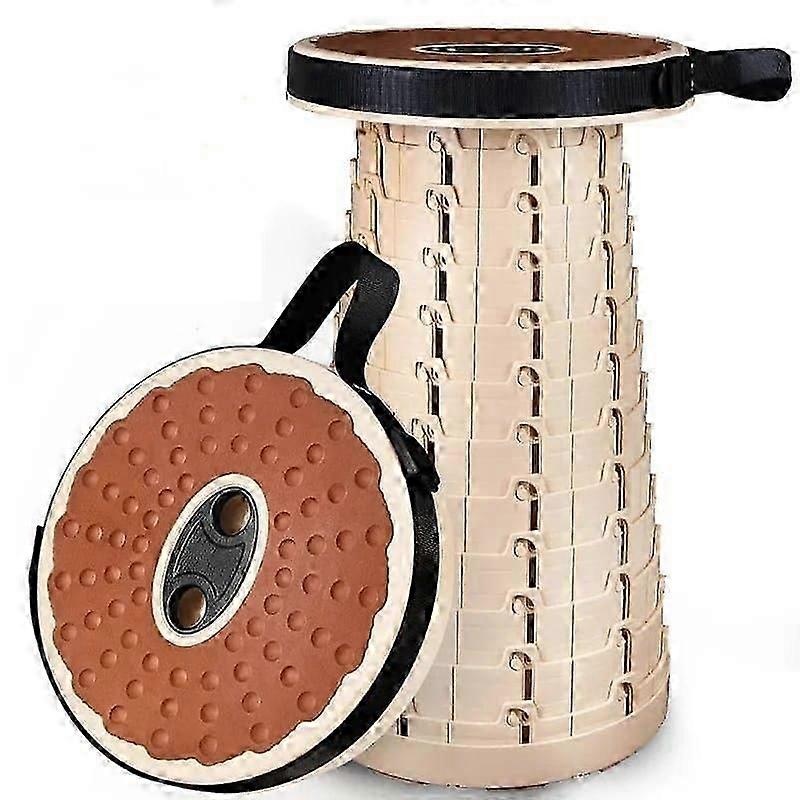 Höhenverstellbarer Klapphocker, Ideal Zum Campen, Tragbar, Leicht, Stabiler Aluminiumrahmen, Kompaktes Design, Für Den Einsatz Im Freien.