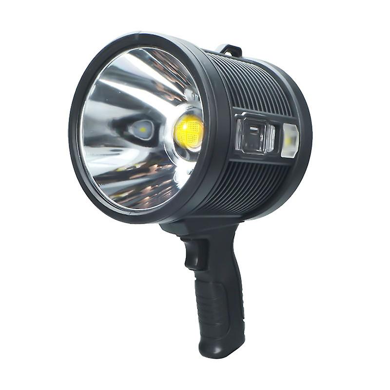 200.000 Lumen Led-taschenlampe, Ultraheller Scheinwerfer, Wiederaufladbar Und Tragbar
