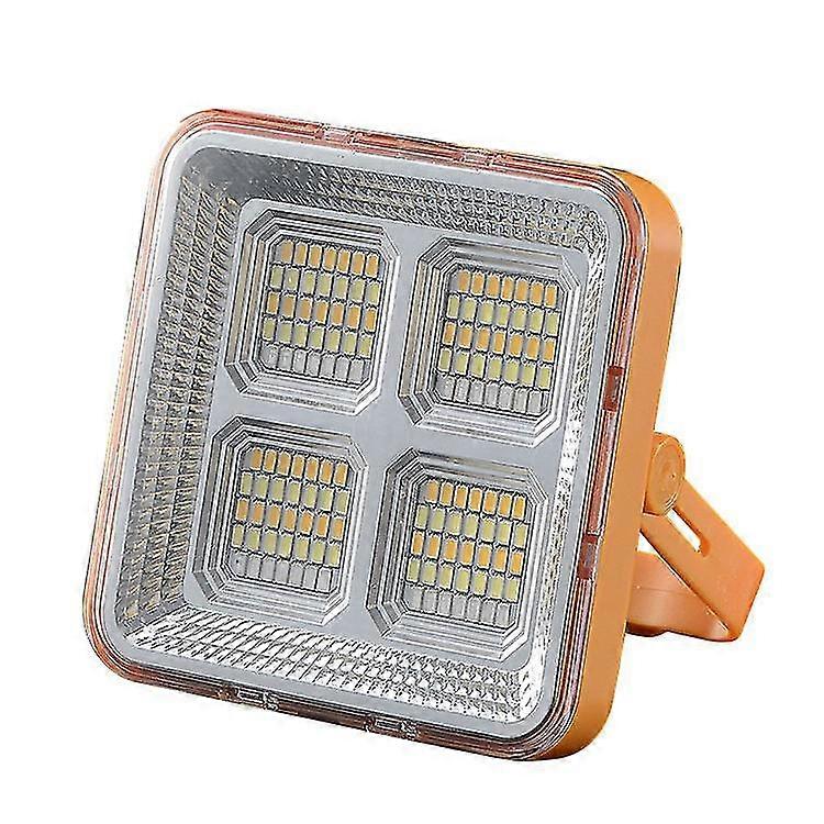 Faltbare, Tragbare, Wasserdichte Led-campinglampe, Wiederaufladbar Über Usb Und Solarenergie, Für Notfälle Im Freien