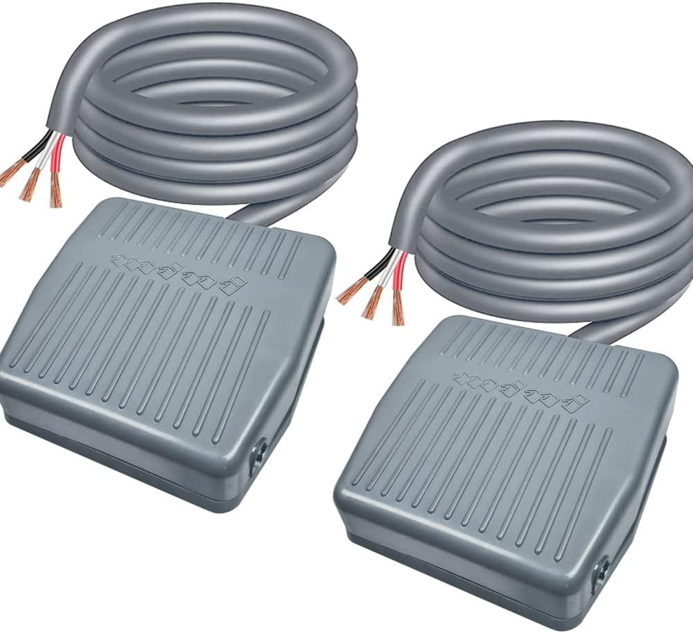 Zweiteiliges Fußpedal, Momentanpedal 250 V Ac 5 A Spdt No Nc, Rutschfestes Pedal Mit 2 M Kabel