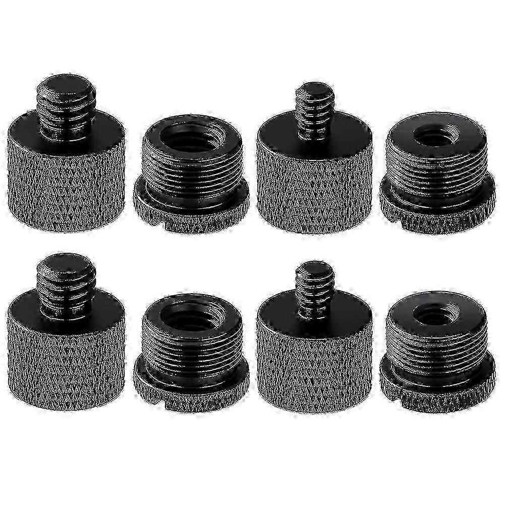 Mikrofonadapter, 8er-set – Konverter Kompatibel Mit 3/8"-buchse Auf 5/8"-stecker