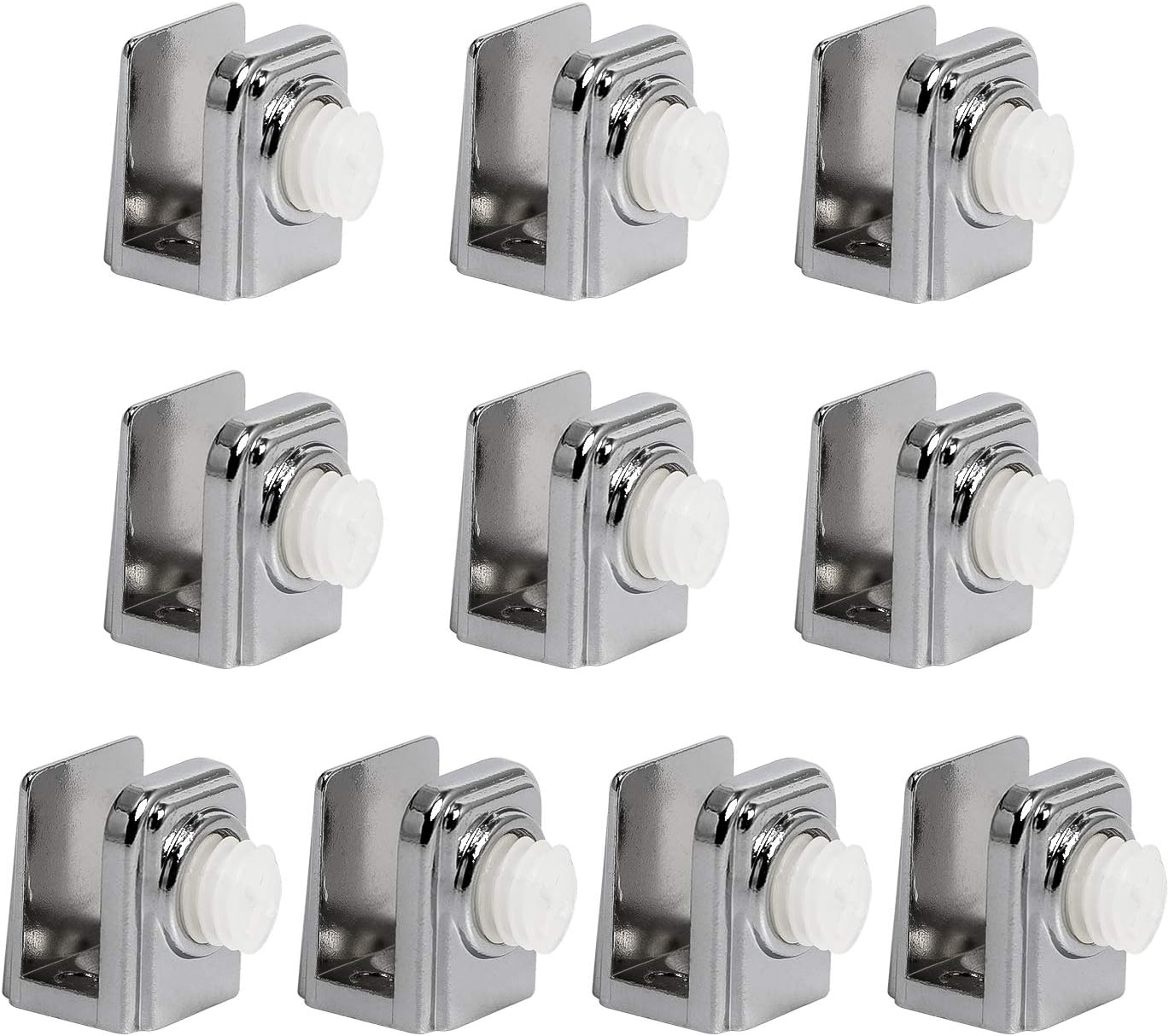 Glasregalhalterung, Glasklemme, Kompatibel Mit Glasregalen Mit Einer Dicke Von 5 Bis 8 Mm (cgl[nx]).