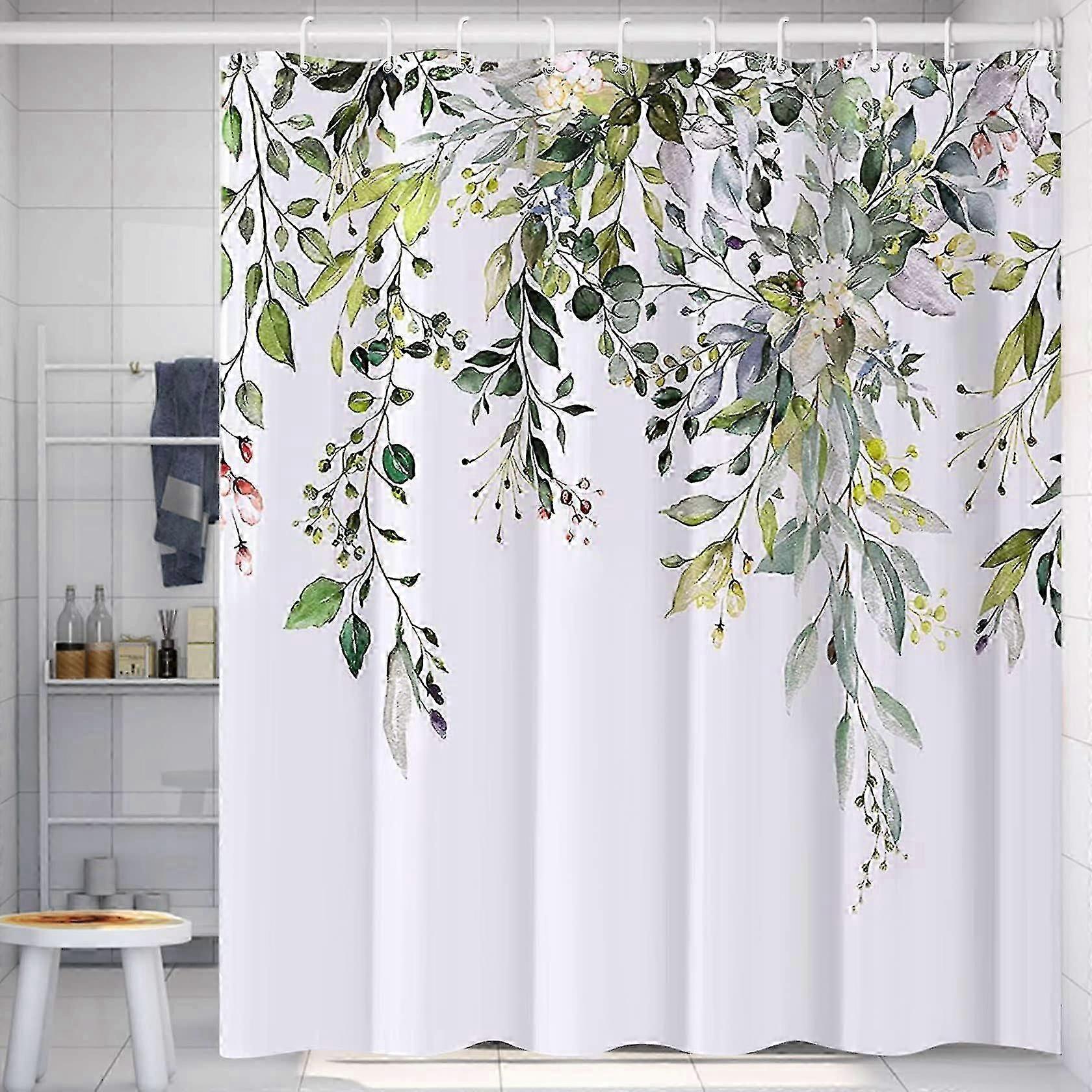 Wasserdichter, Schimmelresistenter Und Maschinenwaschbarer Duschvorhang, 180 X 200 Cm, Beschwerter Saum [nx]