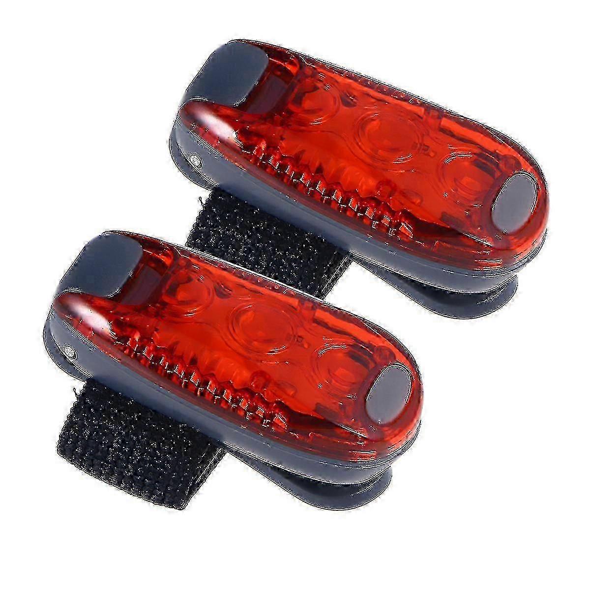Led-sicherheitsleuchte Mit Clip Und Blitzlicht, Geeignet Für Läufer, Hunde, Fahrräder Und Fußgänger (rotes Licht).