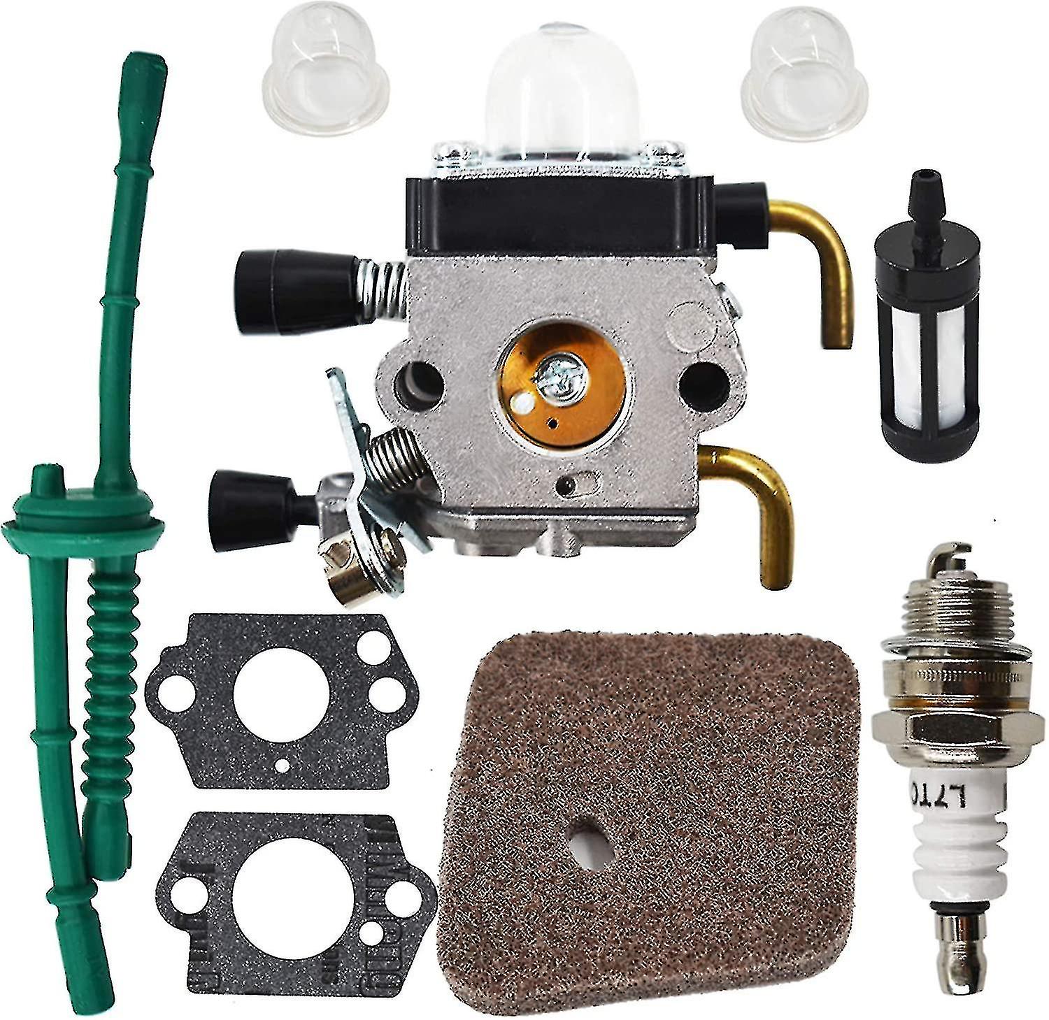 Ersatz-gasgriff, Kompatibel Mit Stihl Freischneidern Fs38, Fs45, Fs46, Fs55, Km55 Und Fs85, Mit Dichtung Für Luft- Und Kraftstofffilter.