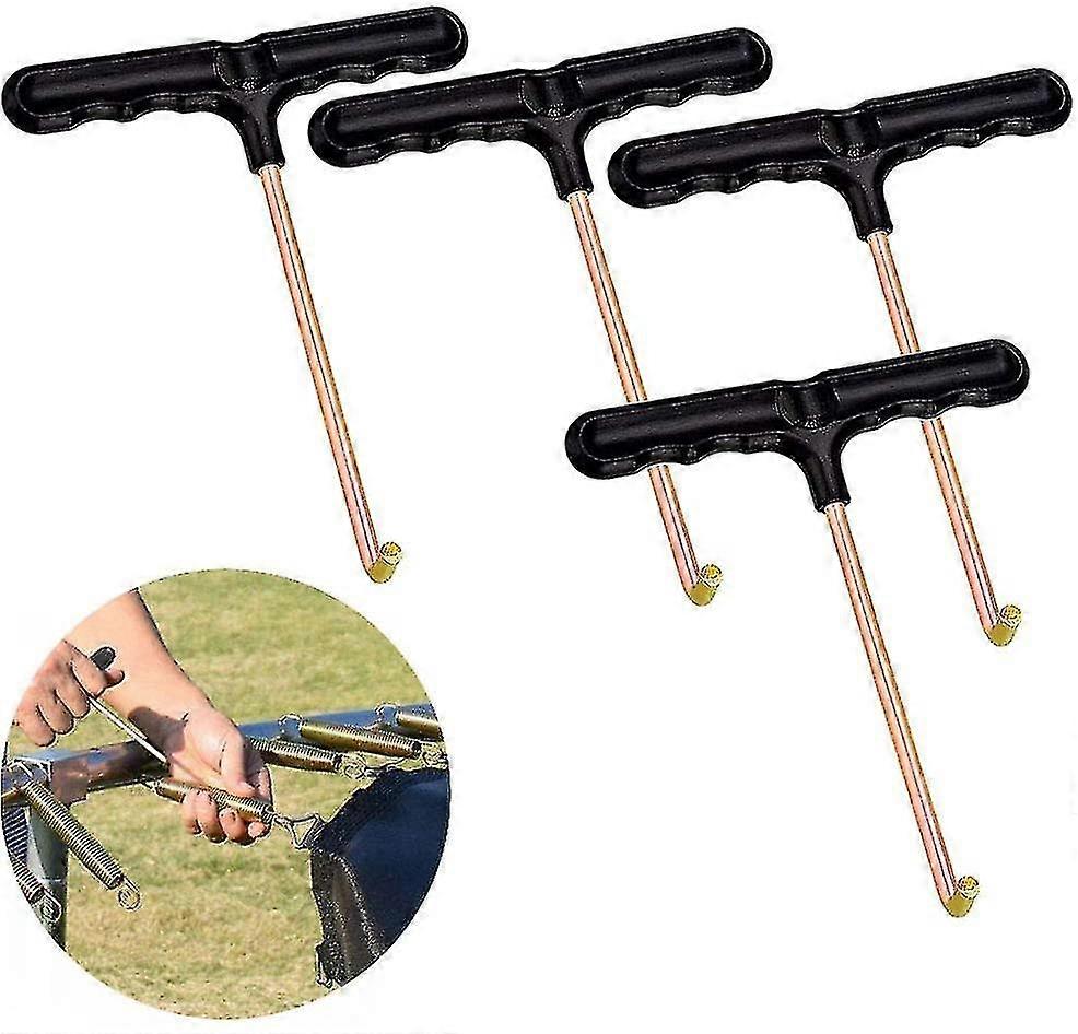 T-haken Für Trampolinfeder, 4-teiliges Trampolin-spannwerkzeug, Trampolinfeder-spannwerkzeug, T-haken Für Trampolin, T-haken Für Trampolinfeder, Trampolin