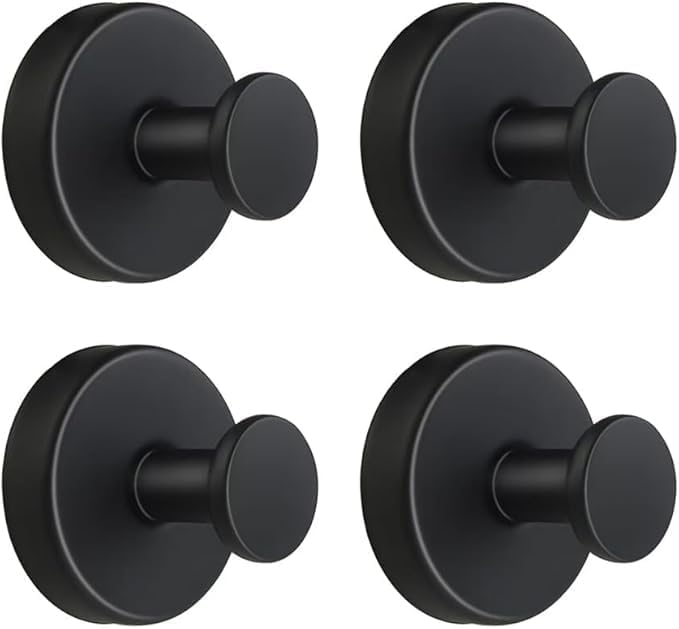 Set Mit 4 Saugnapfhaken, Kompatibel Mit Dusche, Handtuchhalter, Badezimmer Und Zum Aufhängen Von Handtüchern.