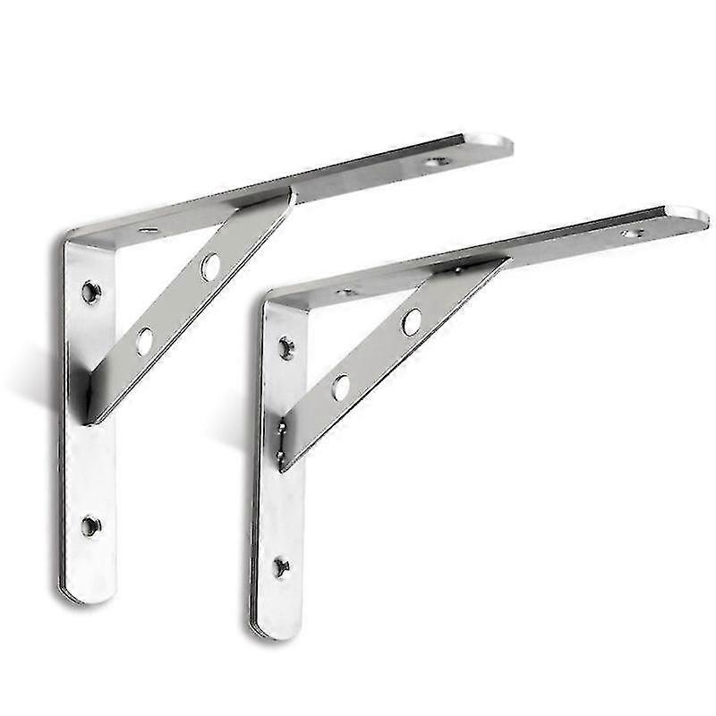 Wandhalterungen, Wandregalhalterungen, Befestigungswinkel, 90°-metallwinkel – 200 X 140 Mm