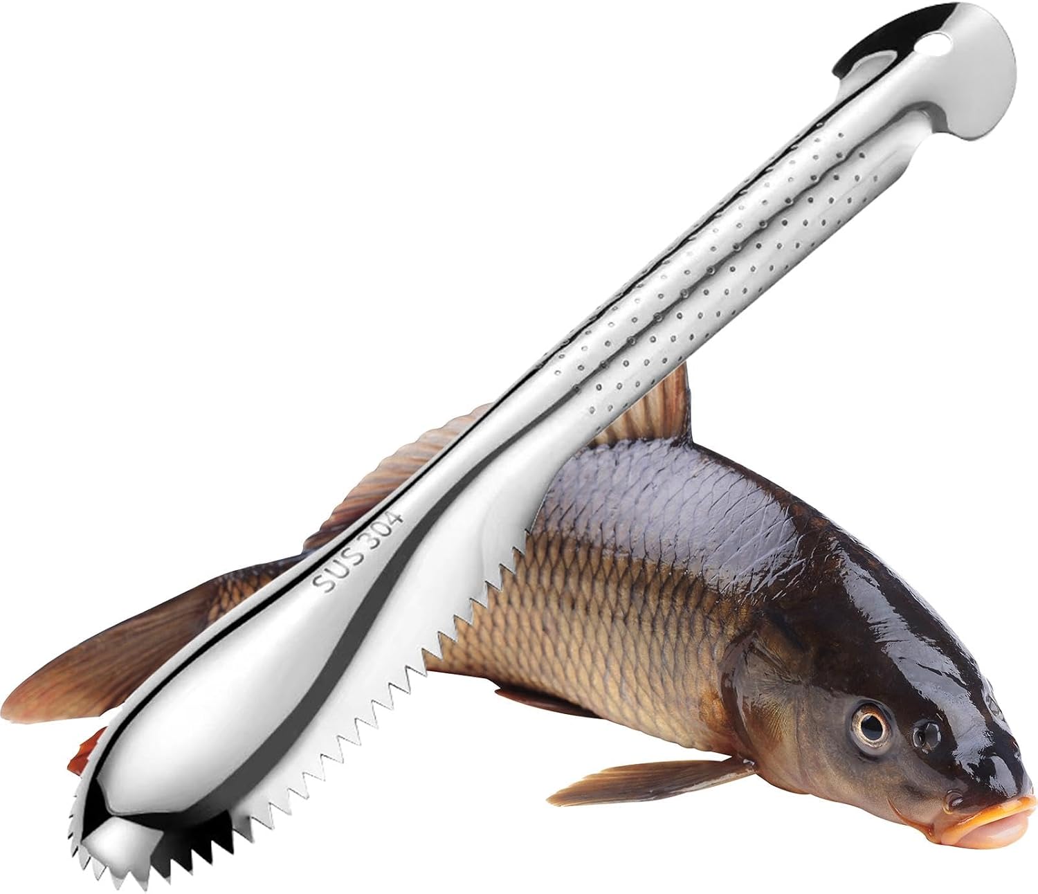 Fischschäler Aus Edelstahl – Küchen-fischschäler – Tragbare Reinigungsbürste, Schaber, Küchenhelfer Aus Edelstahl, Geeignet Für Die Familienküche
