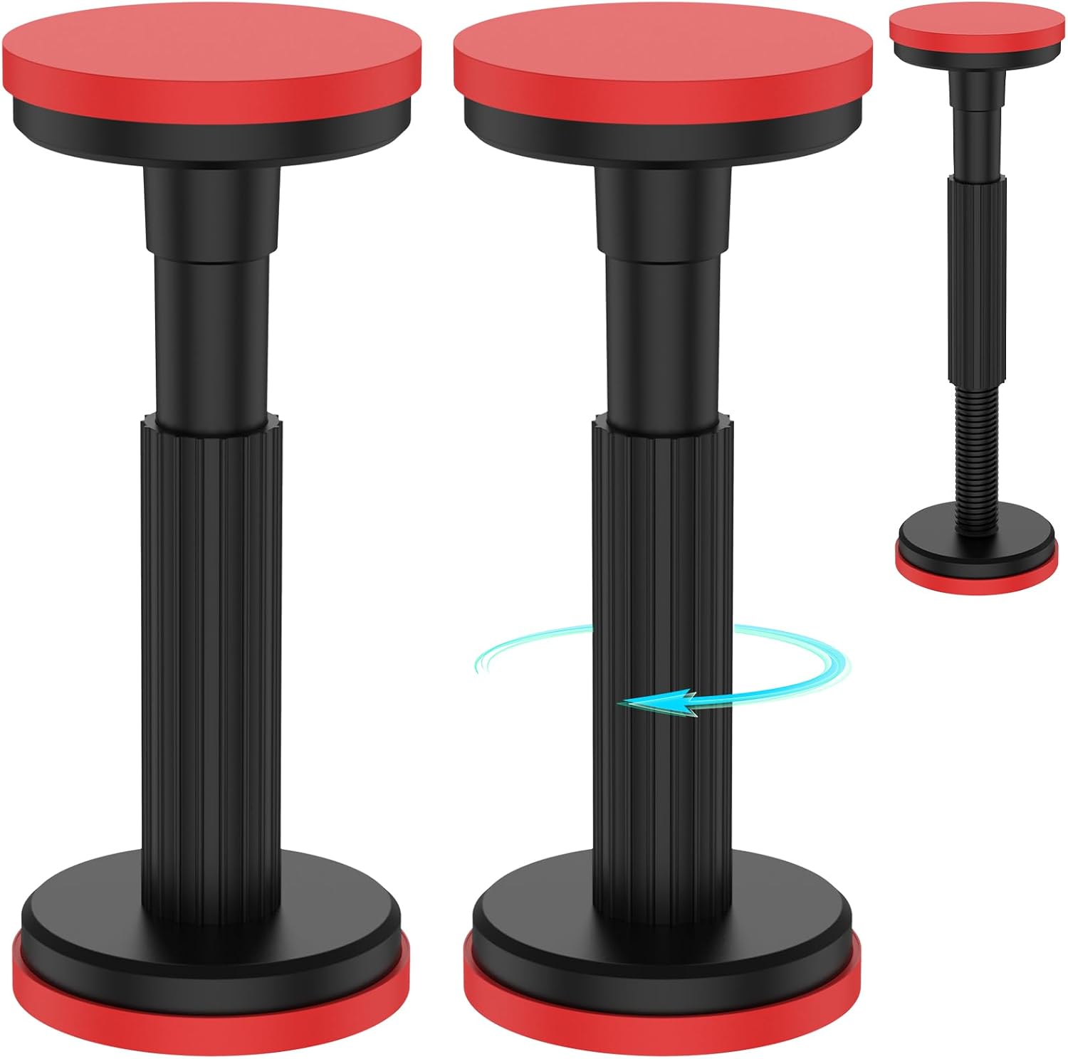 Teleskopstütze, Verstellbares Stützsystem, Verstellbare Stützstange, Tragkraft Bis Zu 200 Kg, Hebestange Für Schränke Von 18 Bis 45 Cm. Kompatibel Mit Schränken (2er-set).