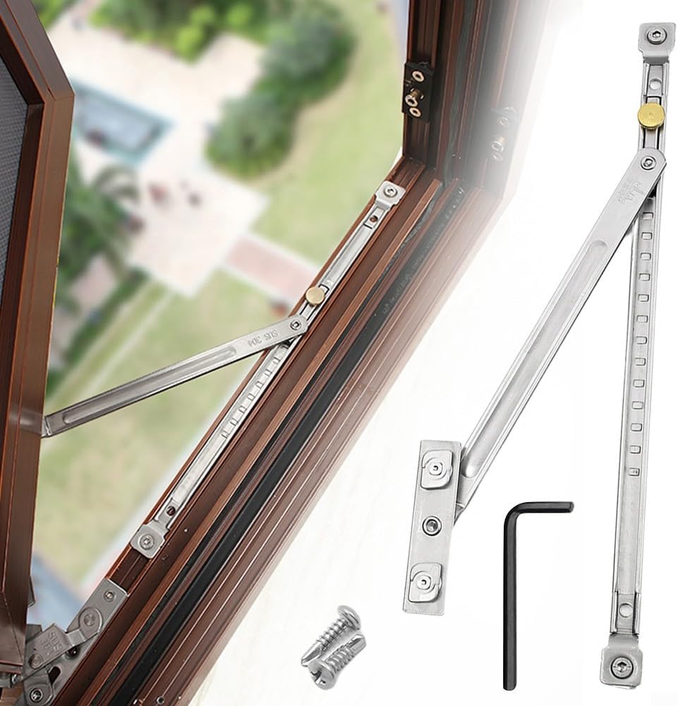 Fensterbegrenzer, Dickes Material, Kompatibel Mit Verstärkten Sicherheitssystemen, Einfache Montage