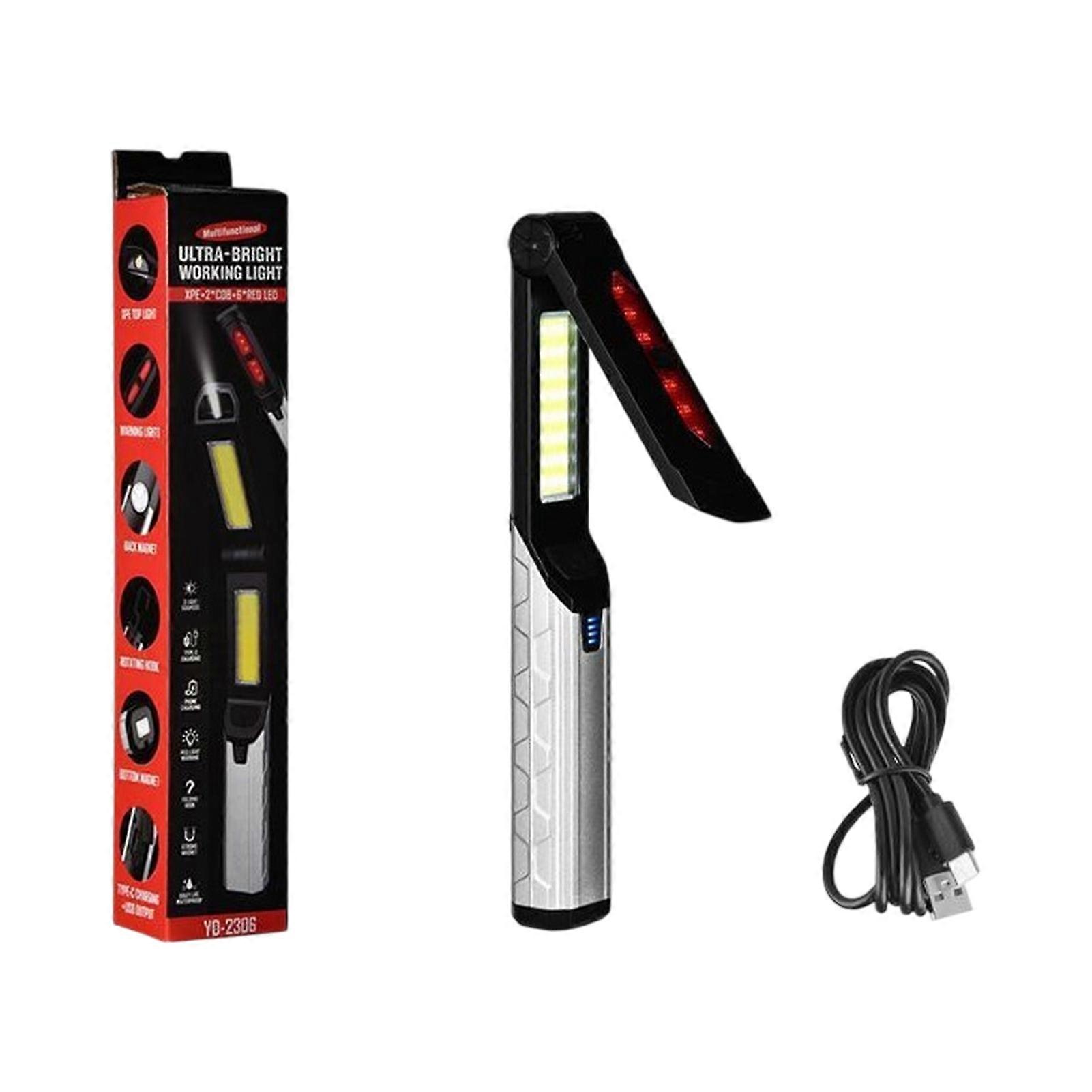 Tragbare Und Wasserdichte Wiederaufladbare Led-arbeitsleuchte Mit Magnetfuß