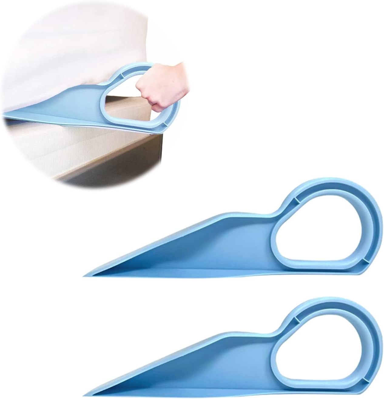 Set Mit 2 Ergonomischen Matratzen. Kompatibel Mit Kindersitzen. Geeignet Zur Linderung Von Rückenschmerzen. Wiederverwendbar, Blau.