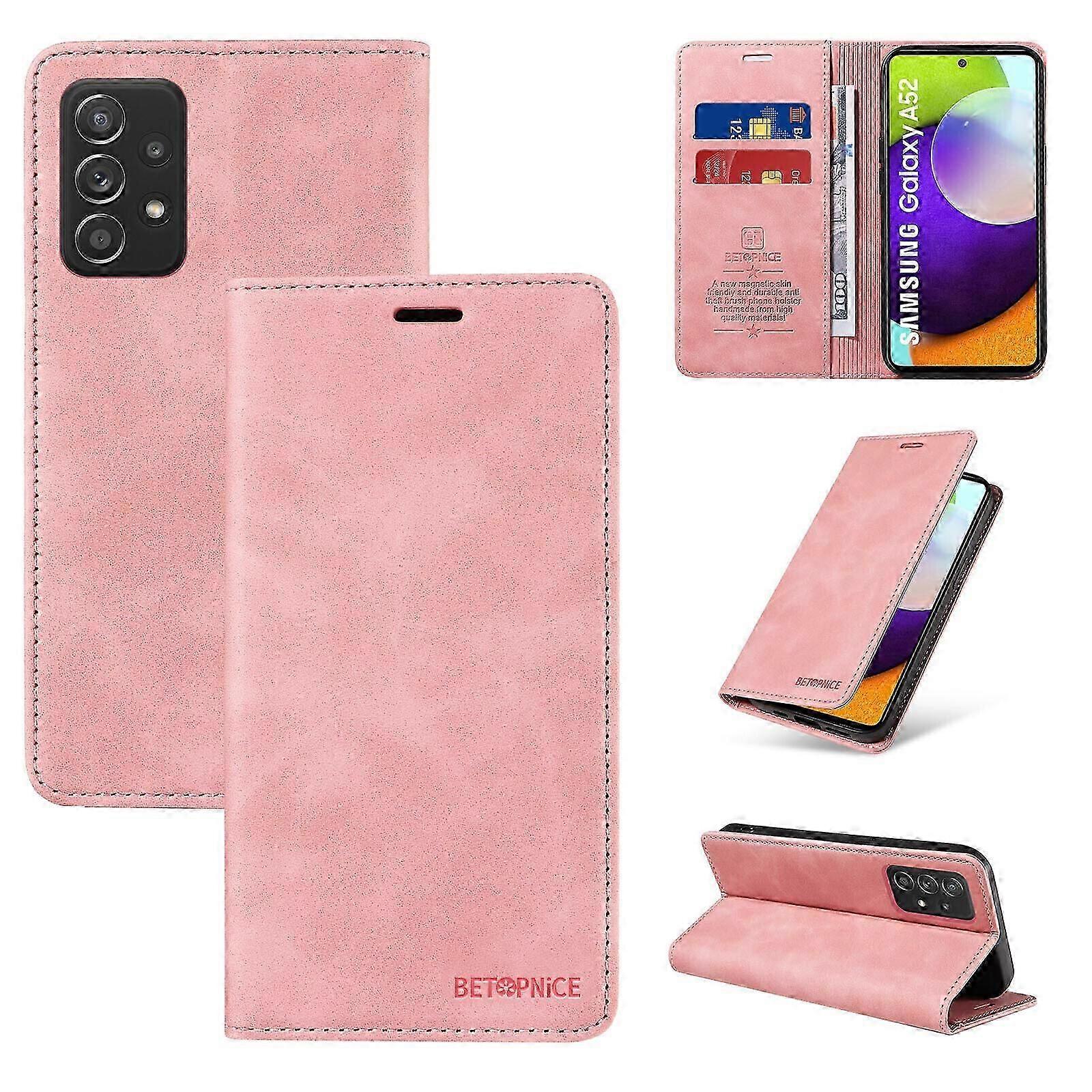 Magnetische Lederhülle Für Samsung Galaxy A52/a52s 5g. Kompatibel Mit Den Samsung Galaxy A52/a52s 5g Modellen.
