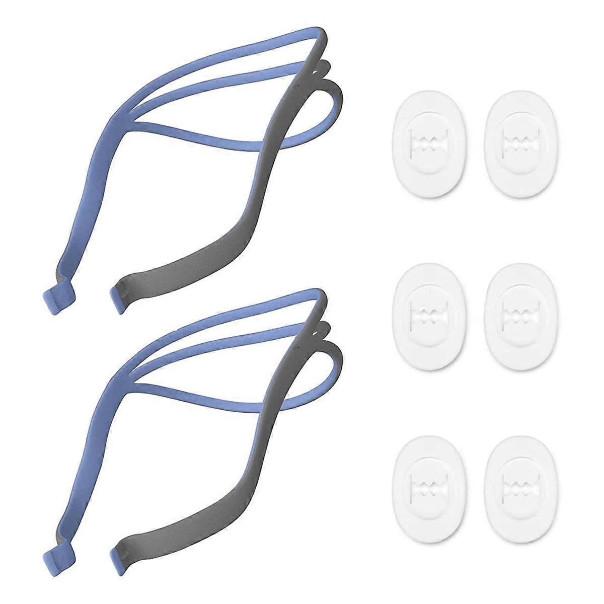 2er-pack Befestigungsbänder Für Resmed Airfit P10 Cpap-nasenmaske [nx]