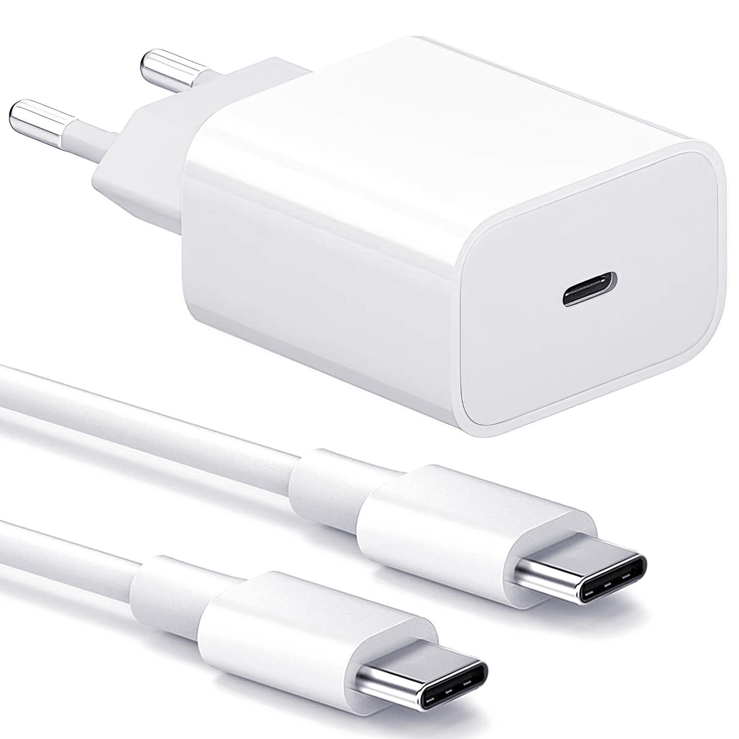 Ladegerät Für Iphone 15/16 - Schnellladegerät - Adapter + 25w Usb-c-kabel 110[nx]
