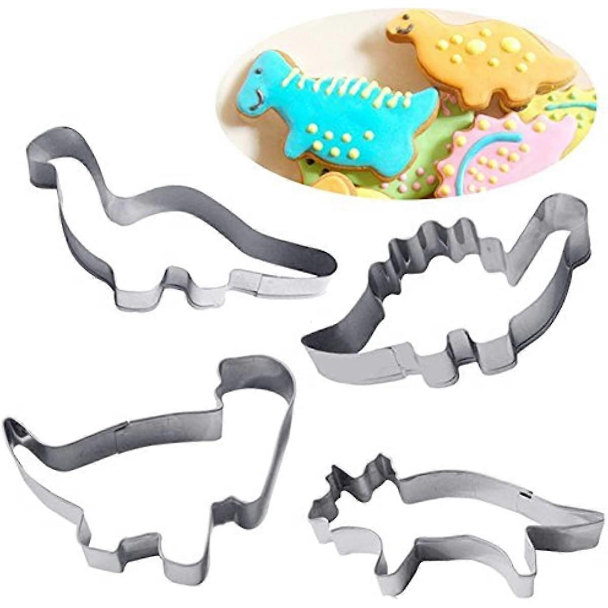 Kitchen Craft Dinosaurier-kuchenform-set (4er-set)