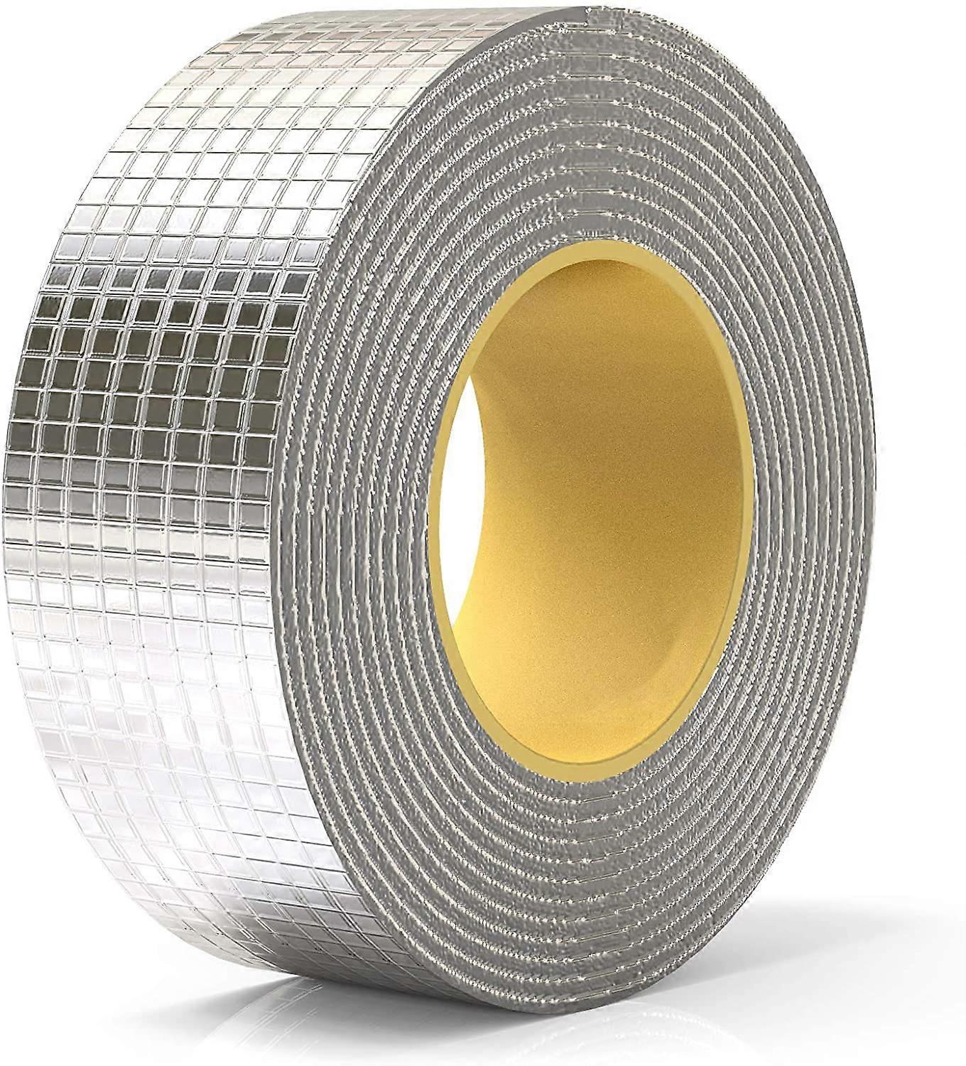 Aluminiumklebeband Zur Rissreparatur, Wasserdicht Und Mit Soforthaftung. Auslaufsicher, Vielseitig Und Wirtschaftlich. Geeignet Für Elektroinstallationen.