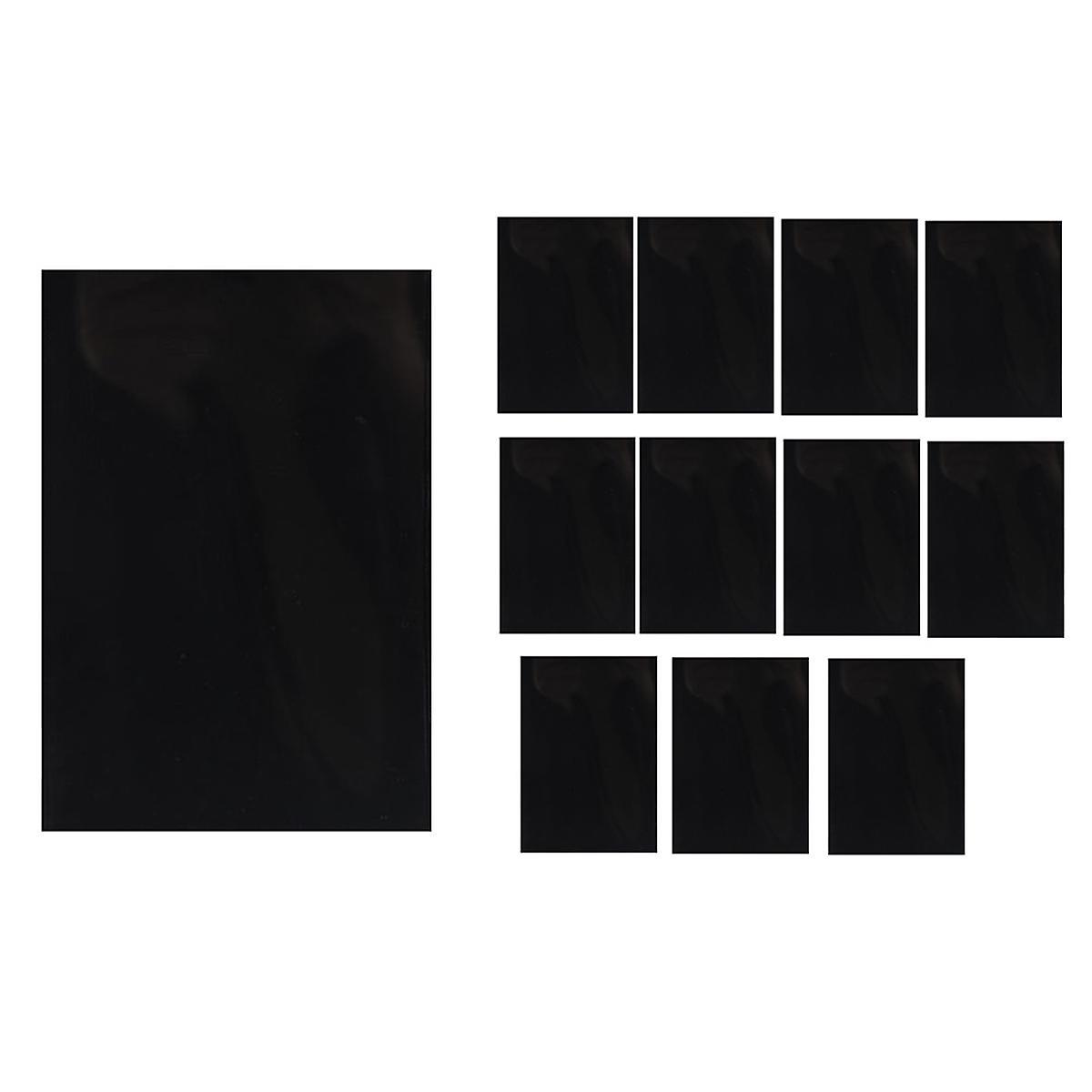 Bilderrahmen, Set Mit 12 Magnetischen Fotoalben Für Den Kühlschrank, 6x4 Zoll, Magnetischer Bilderrahmen Für Kinder, Familie, [nx]