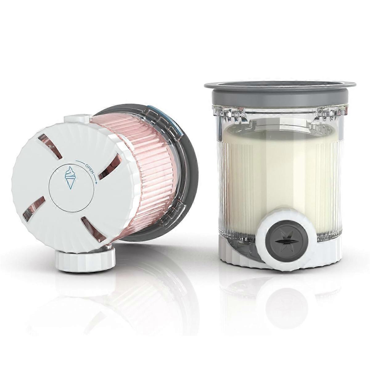 Set Mit 2 X 500-ml-behältern Und Deckeln Für Die Swirl Nc700-eismaschine