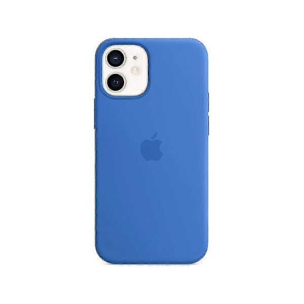 Silikonhülle Für Iphone 12 Mini Mit Magsafe - Stoßfeste Schutzhülle, Blauer Cowboy [nx]