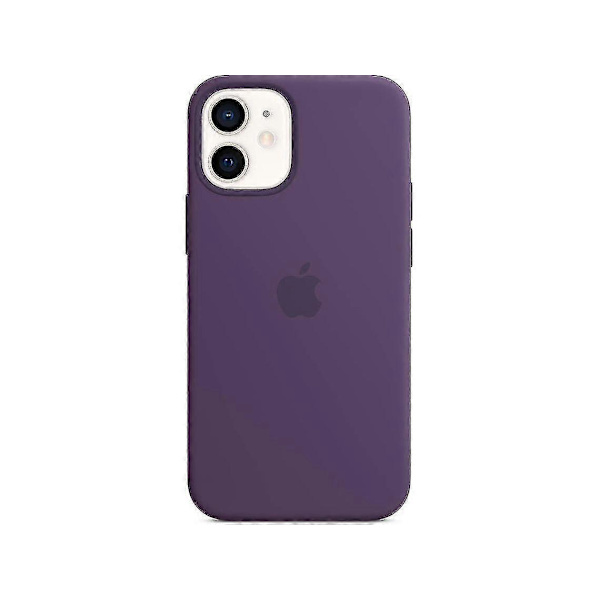 Silikonhülle Für Iphone 12 Mini Mit Magsafe - Hellviolette, Stoßfeste Schutzhülle [nx]