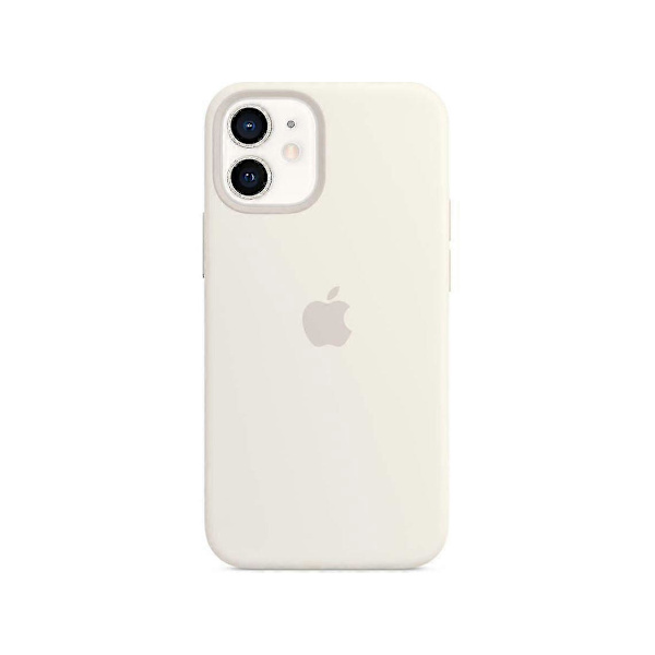 Silikonhülle Für Iphone 12 Mini Mit Magsafe - Weiße Stoßfeste Schutzhülle [nx]