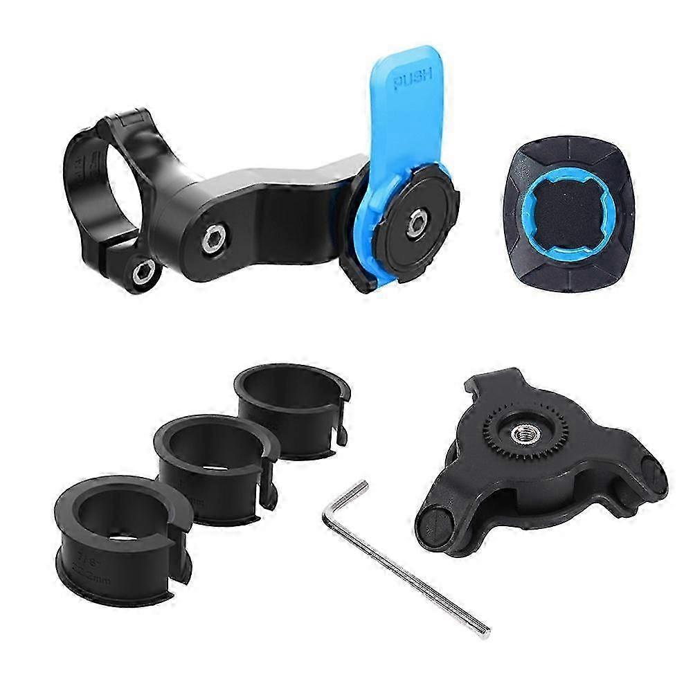 Quad Lock Handyhalterung Für Motorrad Und Fahrrad, Mit Vibrationsdämpfer Und Automatischer Verriegelung (1 Stück)