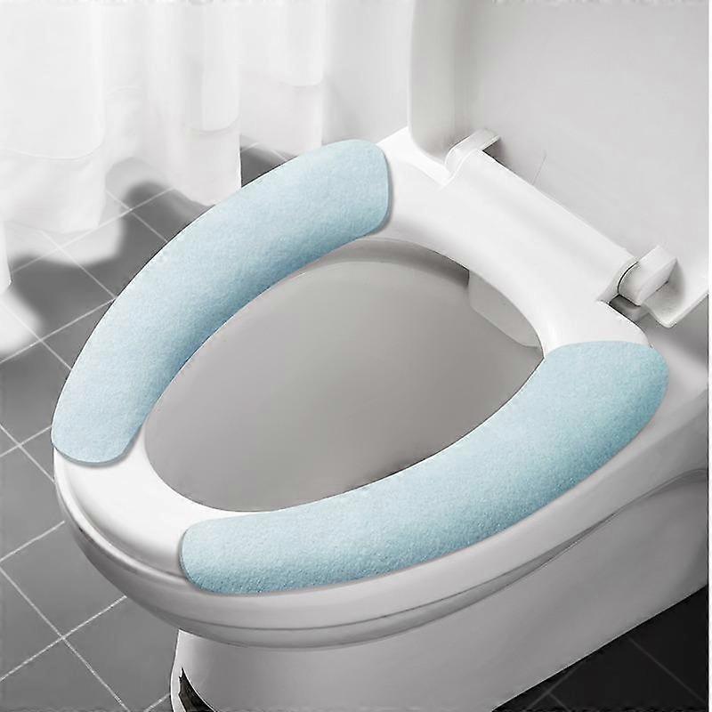 1 Paar Universelle Wc-sitzschoner, Selbstklebender Wc-sitzbezug
