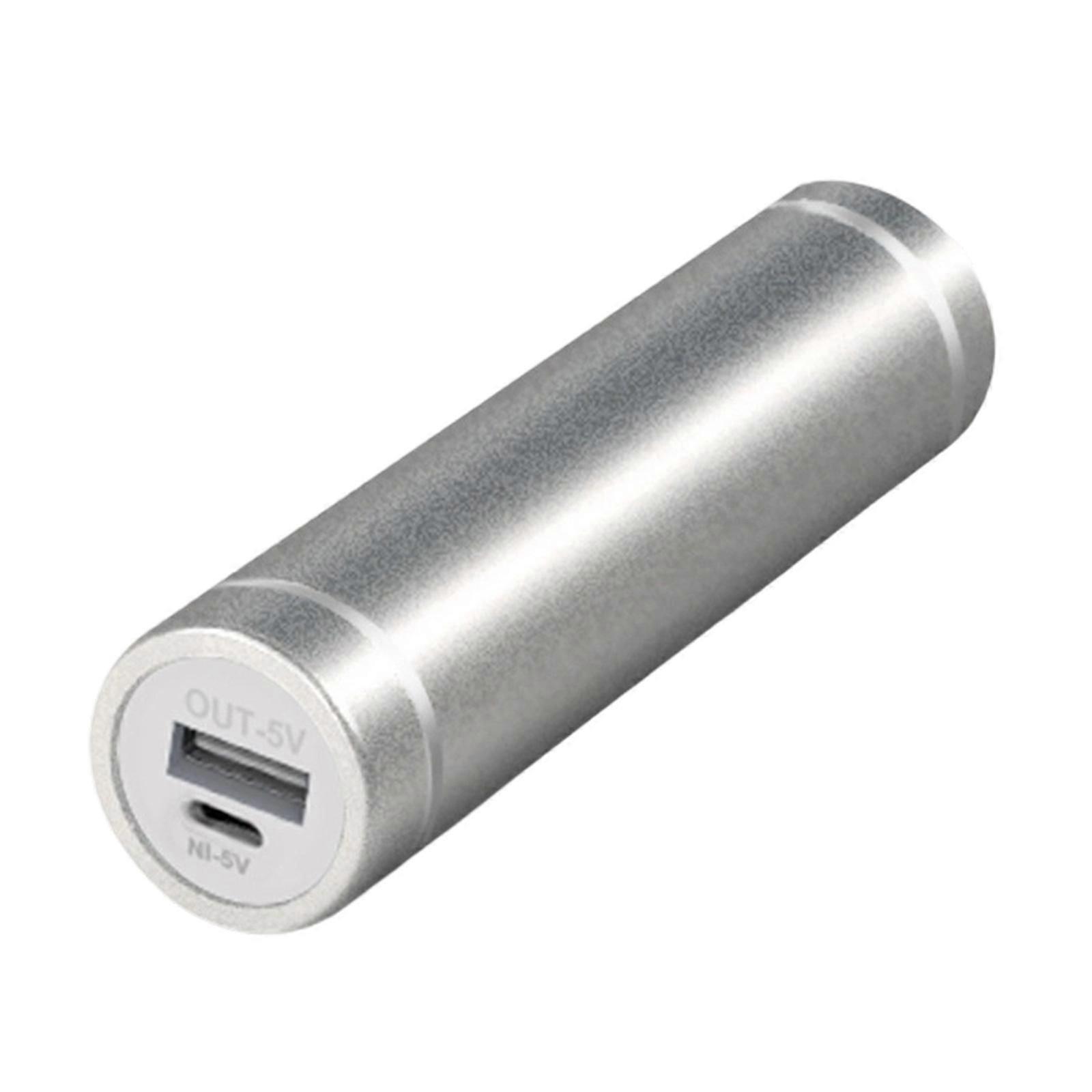 21700 Externes, Federbelastetes Batteriemodul, Zylindrisches Aluminiumgehäuse, Werkzeuglose Installation, 5000 Mah Kapazität, 5 V 2 A Ausgang, Intelligente Schaltung