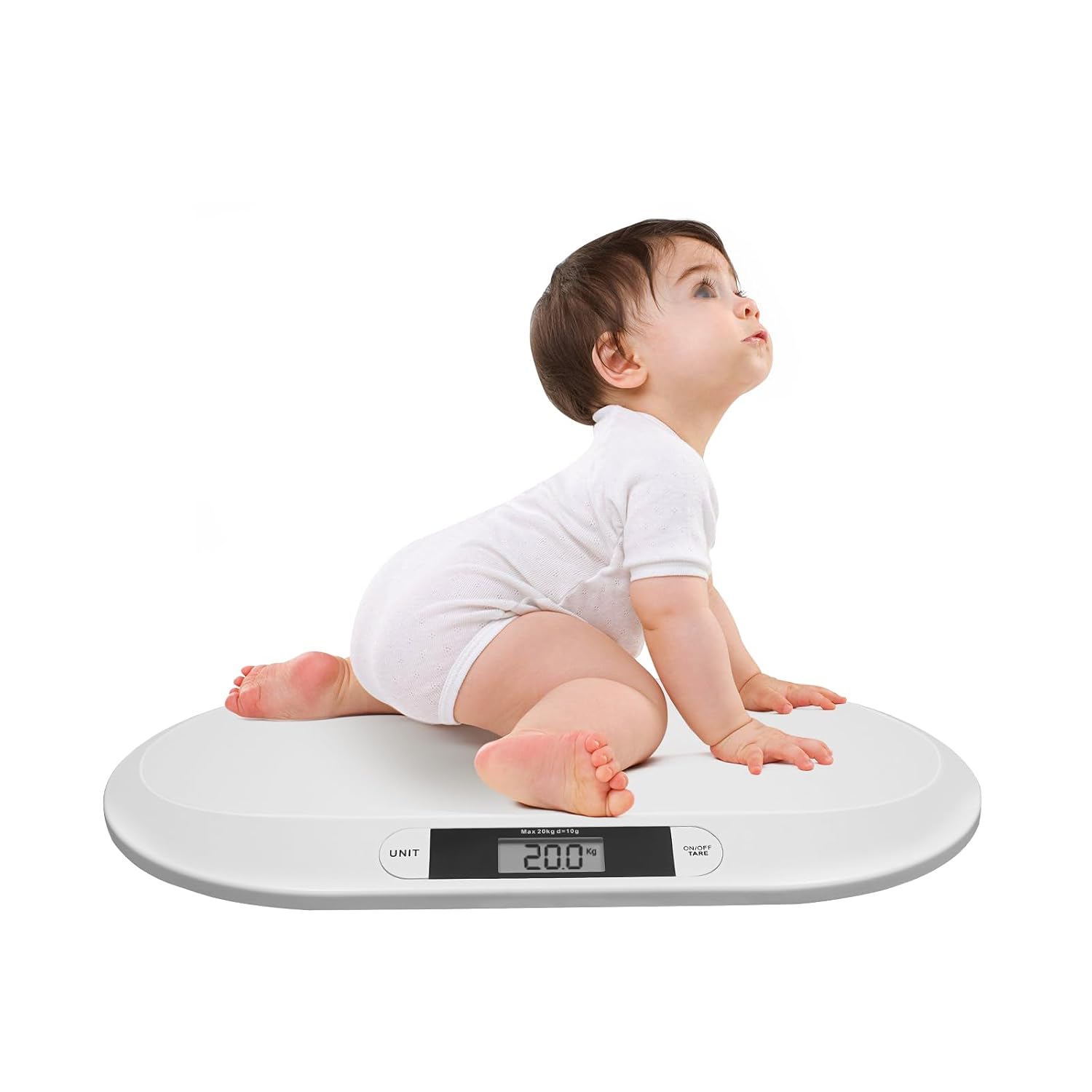 Elektronische Babywaage 20 Kg/44 Lbs, Digitale Haustierwaage Mit Lcd-bildschirm