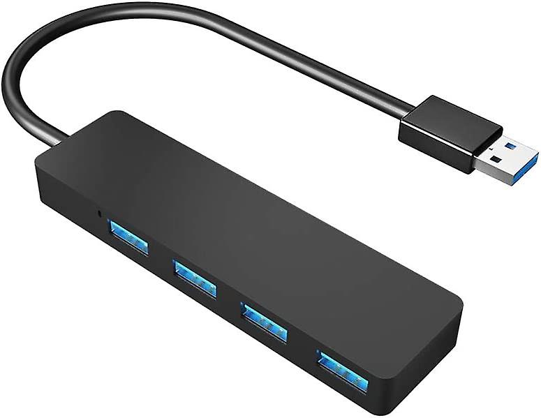 Usb-hub, 4-port-usb-3.0-hub, Ultradünner Und Extraleichter Usb-adapter, Usb-datenhub Kompatibel Mit