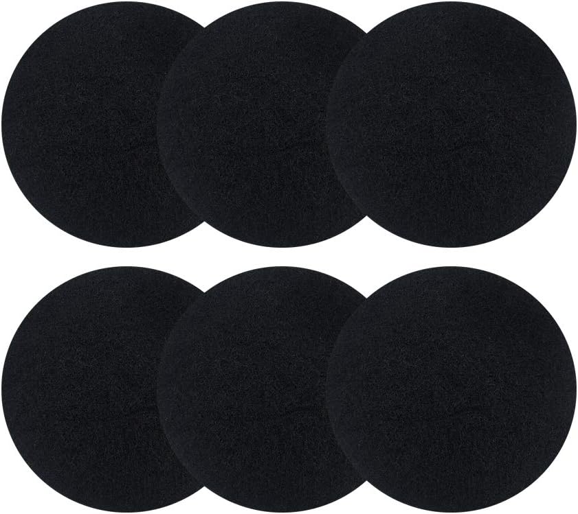 6er-pack Aktivkohlefilter Für Küchenkomposter – Dicke Aktivkohlefilter, 1 Cm Dick