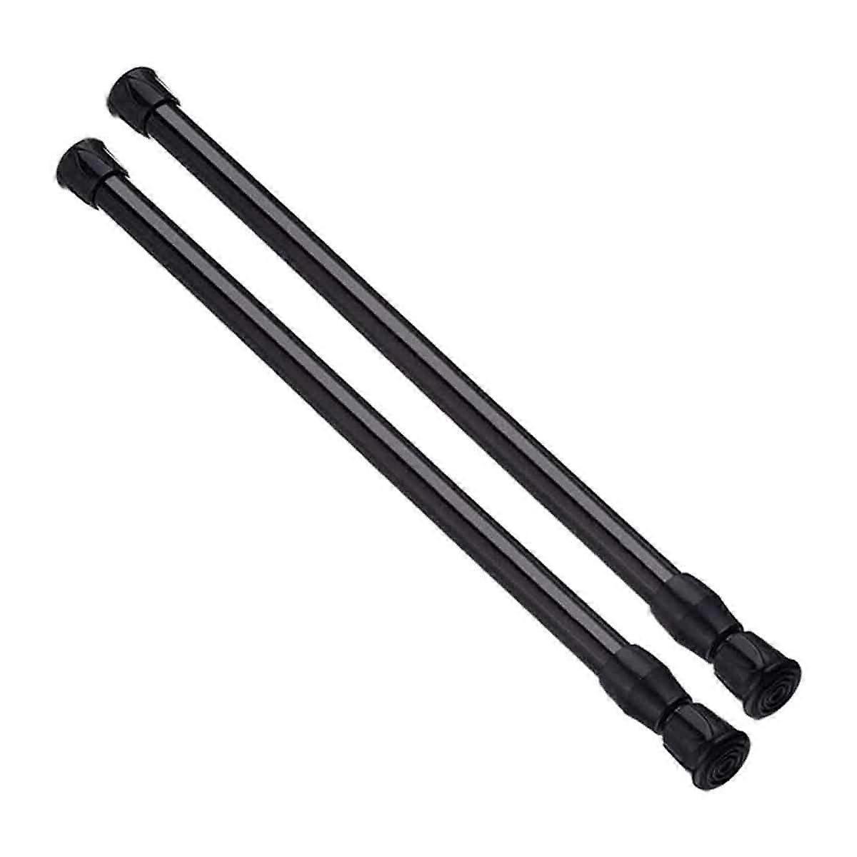 Spannstangen, 2er-set, Verstellbare Federstahl-aufhängestangen Für Kleiderschränke, Gardinenstangen, Duschstangen Und Garderobenstangen. Ausziehbar Von 40 Bis 71 Cm.
