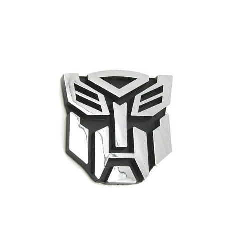 Paar Verchromte Autobots-pvc-aufkleber, Transformers Autobots-autologo, Autozubehörsuper Geschenk[nx]