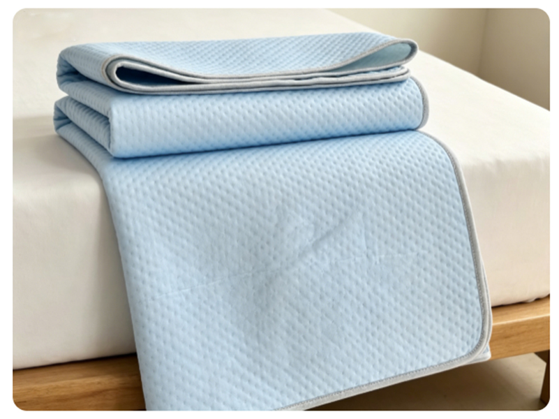 Selbstkühlende Kühlmatte Für Einzel- Und Doppelbetten – Sommerkühlmatte Mit Frischegefühl Und Effektivem Kühleffekt Für Mehr Komfort Blue[nx]
