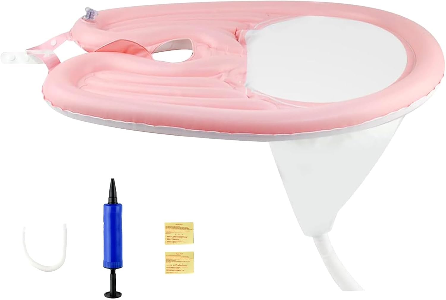 Rose Home Shampoo-waschbecken, Haarwaschbecken Für Den Heimgebrauch, Tragbares Becken, Aufblasbares Becken Für Shampoo Und Duschgel, Geeignet Für Ältere Menschen, Menschen Mit Behinderungen Und Schwan