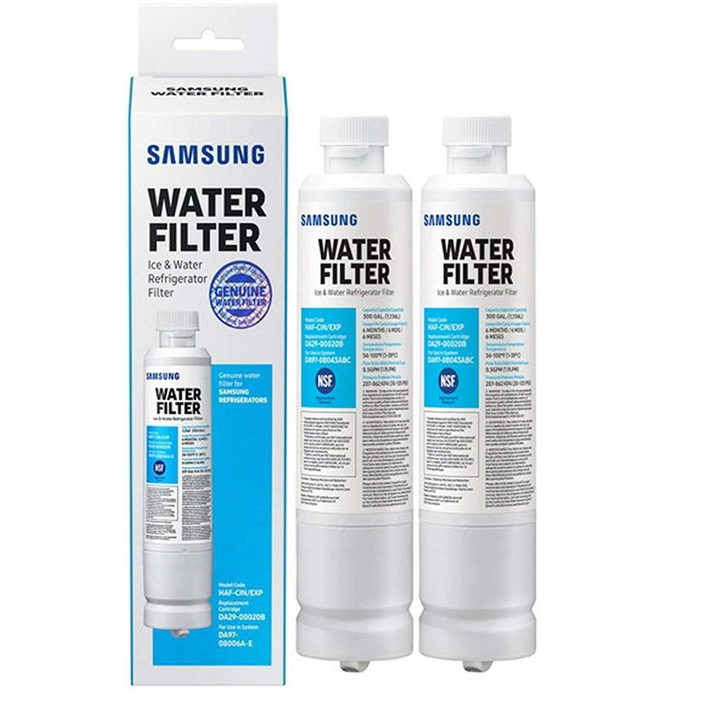 2er-pack Samsung Da29-00020b Haf-cin/exp Wasserfilter Für Kühlschränke (2 Stück)