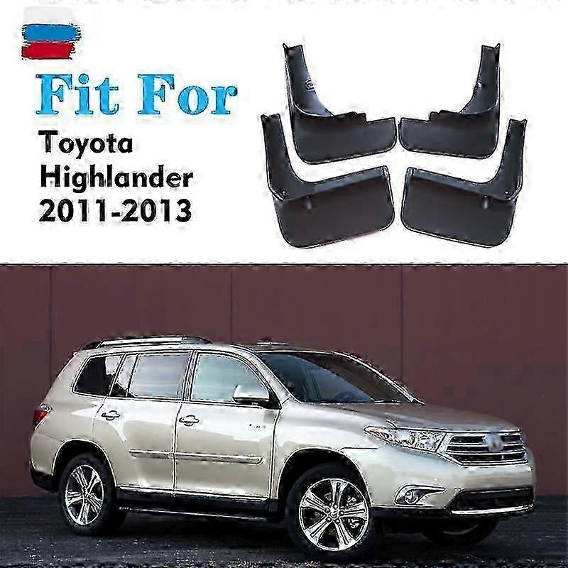 Ausgezeichnete Schmutzfänger, Kompatibel Mit Toyota Highlander (2011-2013): Spritzschutz, Kotflügel, Autozubehör, Fahrzeugstyling.