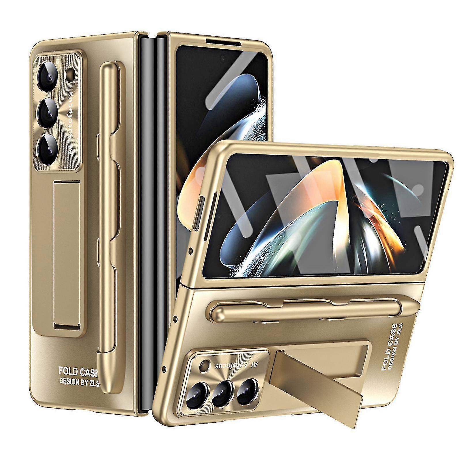 Hülle Für Galaxy Z Fold 5 Mit S Pen Und S Pen-steckplatz, Integriertem Displayschutz Und Ständer Für Samsung Galaxy Z Fold 5 [nx]