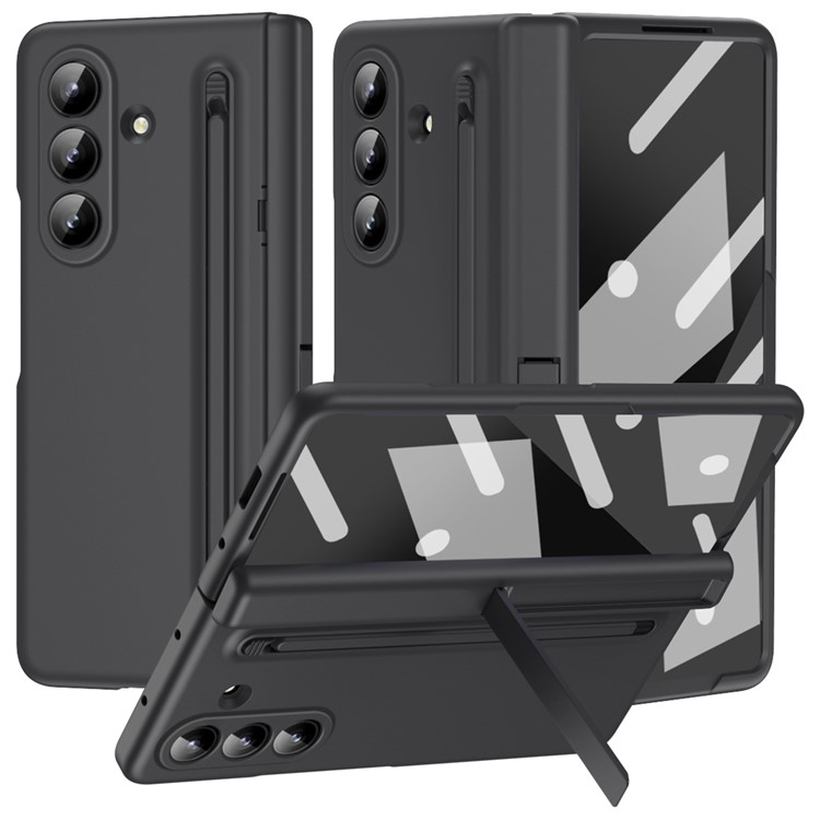 Hülle Kompatibel Mit Galaxy Z Fold 7, Inklusive Displayschutzfolie Und Stift, Schwarz [nx]