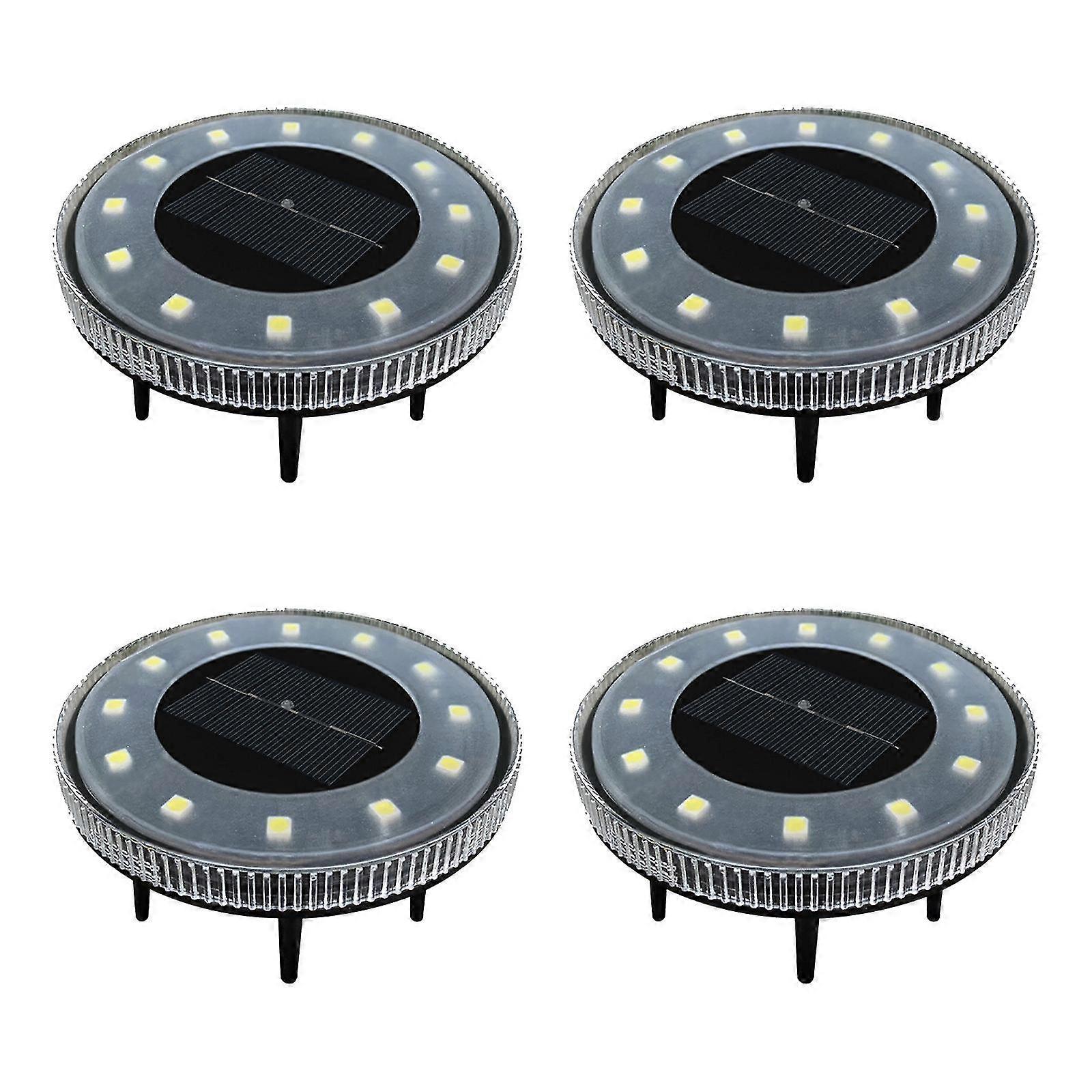 12 Wasserdichte Led-solar-gartenleuchten Für Die Außengestaltung