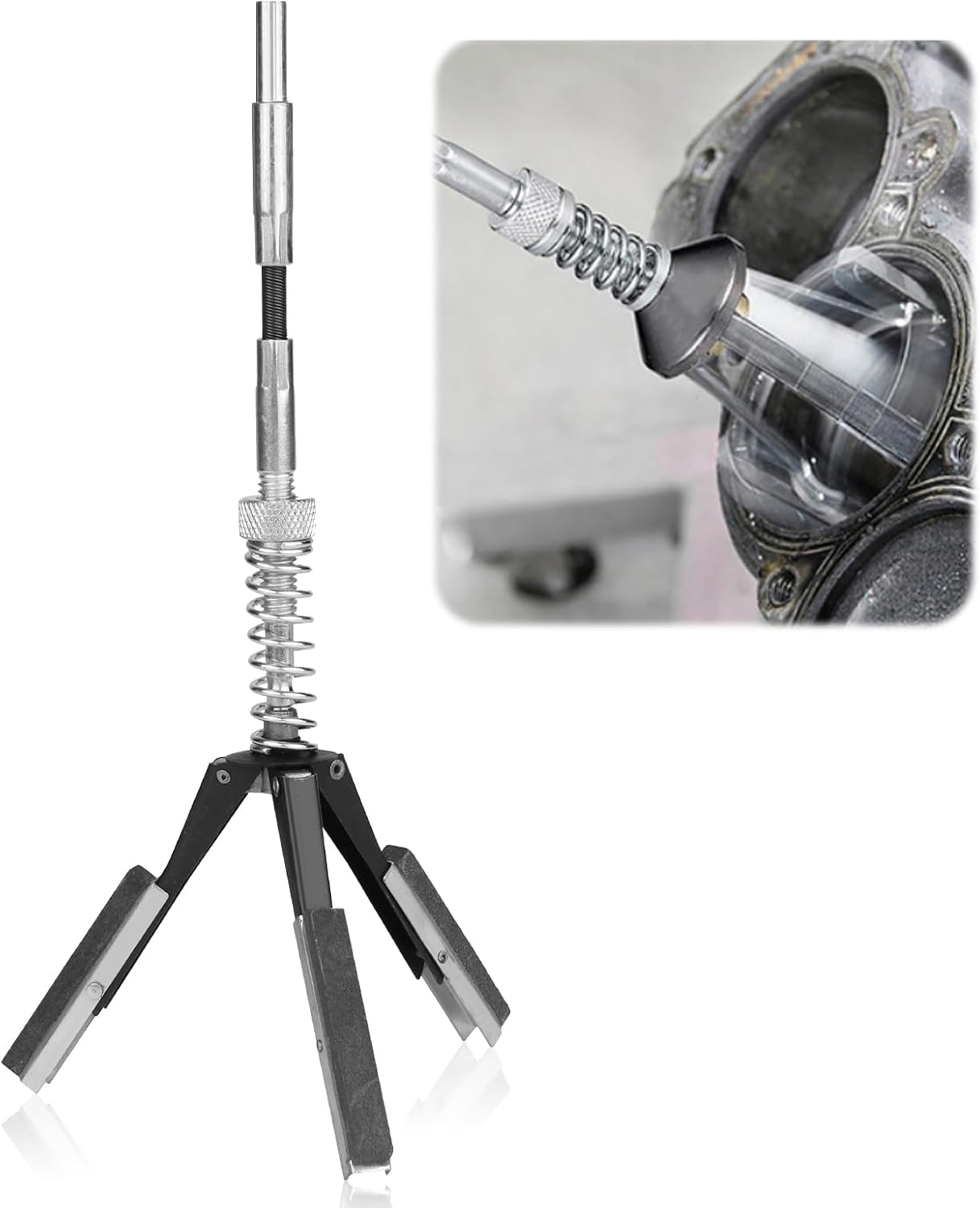 Zylinderschleifwerkzeug, Kompatibel Mit Bremstrommeln Und Kupplungsglocken Von Pkw, Einstellbarer Durchmesser Von 32 Bis 89 Mm, Verstellbares Schleifwerkzeug, Kompatibel Mit Motorzylindern