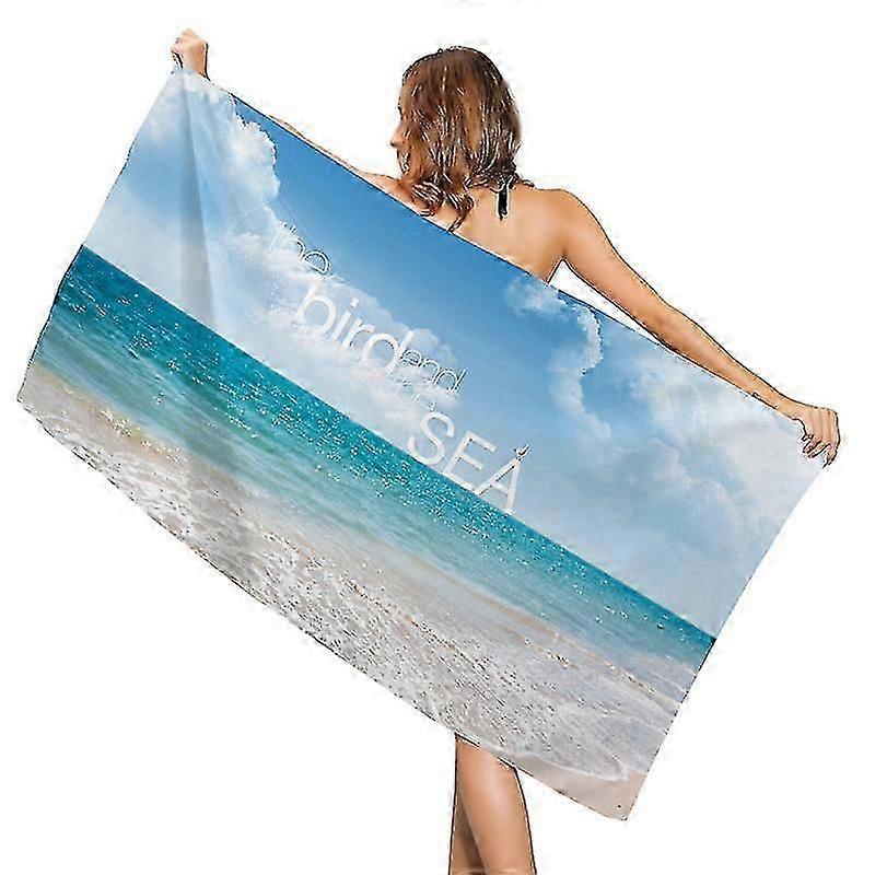 Mikrofaserhandtuch, Schnelltrocknendes Strandhandtuch, Badehandtuch