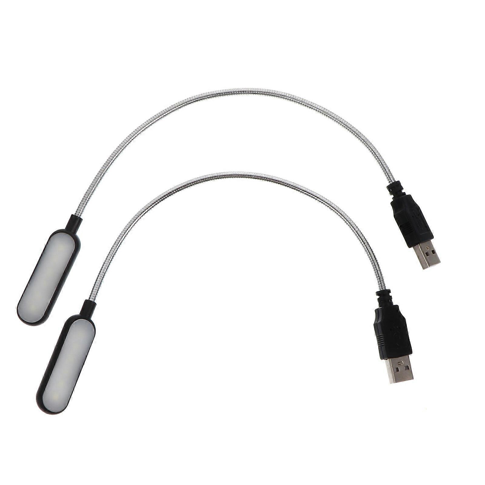 Laptop-pc-lampe, Laptop-leselampe, Mini-usb-led-lampe, Schwarze Laptop-lampe [nx]
